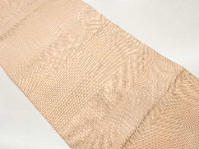 本場筑前博多変わり市松模様織出し名古屋帯